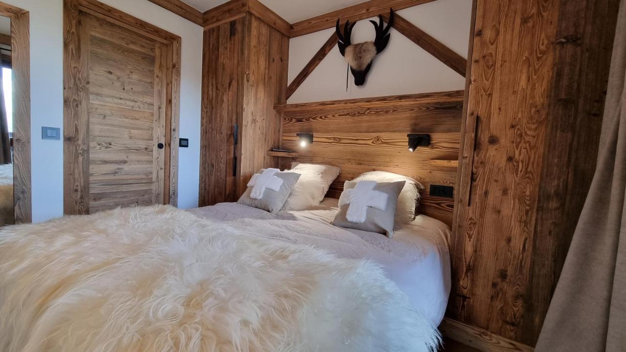 Arcs 1950 Appartement Luxe Type Chalet 5 A 7 Personnes Vue Imprenable Sur Le Montblanc Skis Aux Pieds Les Arcs  Esterno foto