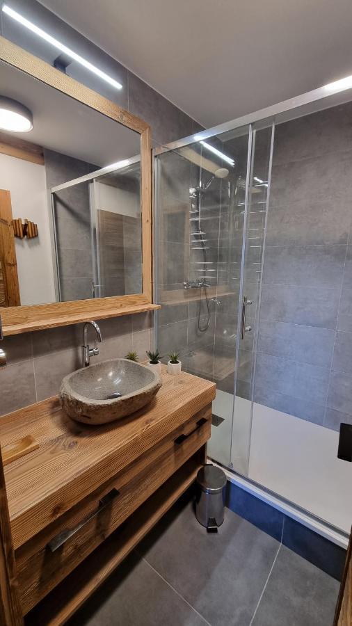 Arcs 1950 Appartement Luxe Type Chalet 5 A 7 Personnes Vue Imprenable Sur Le Montblanc Skis Aux Pieds Les Arcs  Esterno foto