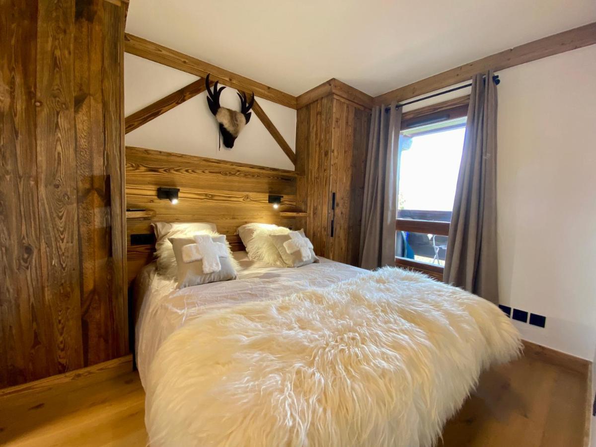 Arcs 1950 Appartement Luxe Type Chalet 5 A 7 Personnes Vue Imprenable Sur Le Montblanc Skis Aux Pieds Les Arcs  Esterno foto