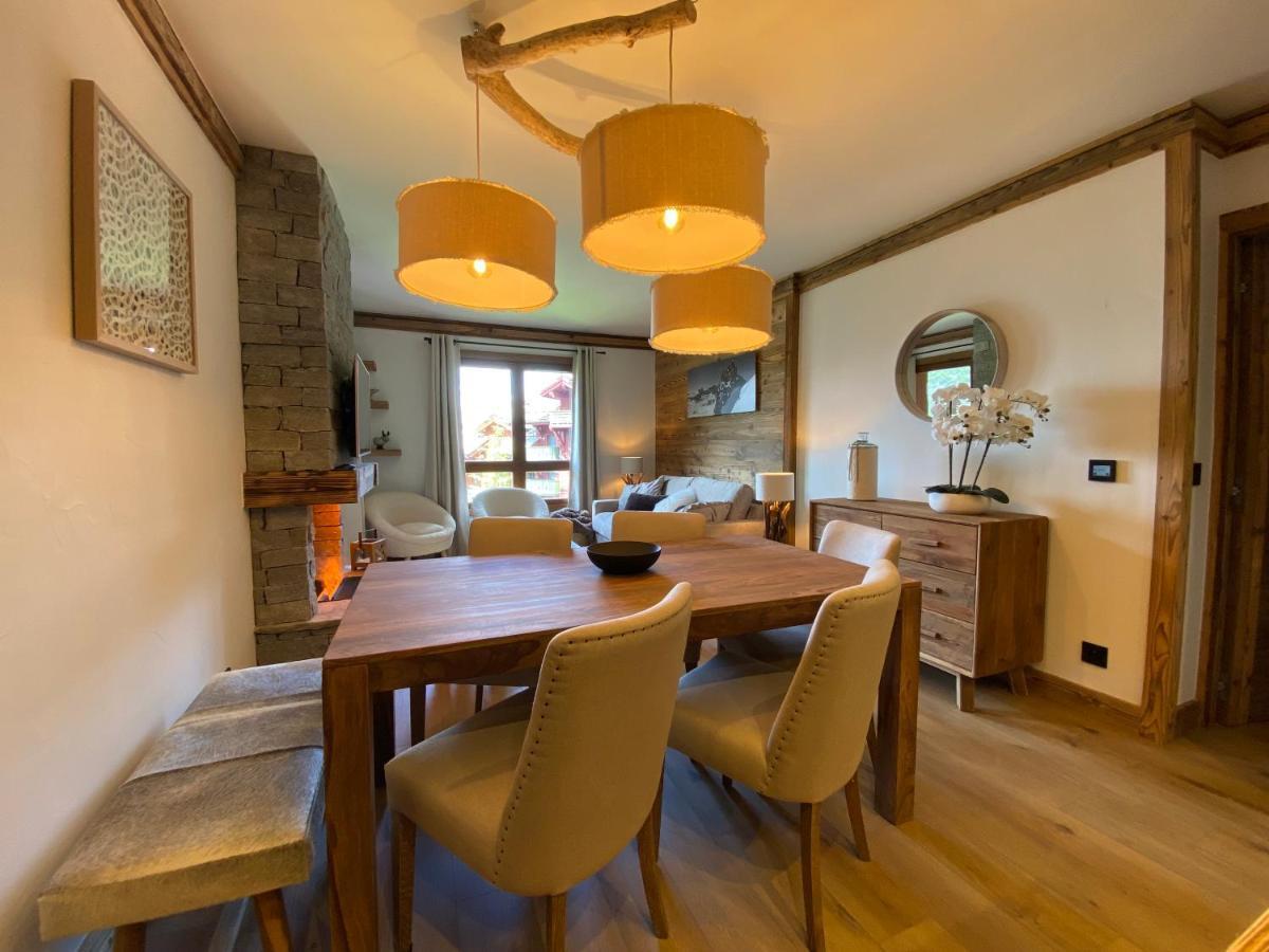 Arcs 1950 Appartement Luxe Type Chalet 5 A 7 Personnes Vue Imprenable Sur Le Montblanc Skis Aux Pieds Les Arcs  Esterno foto