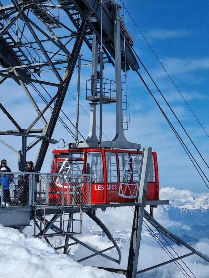 Arcs 1950 Appartement Luxe Type Chalet 5 A 7 Personnes Vue Imprenable Sur Le Montblanc Skis Aux Pieds Les Arcs  Esterno foto