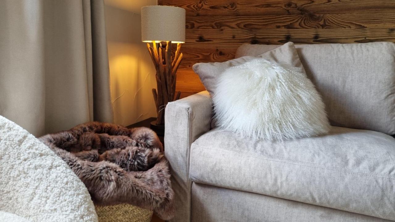 Arcs 1950 Appartement Luxe Type Chalet 5 A 7 Personnes Vue Imprenable Sur Le Montblanc Skis Aux Pieds Les Arcs  Esterno foto