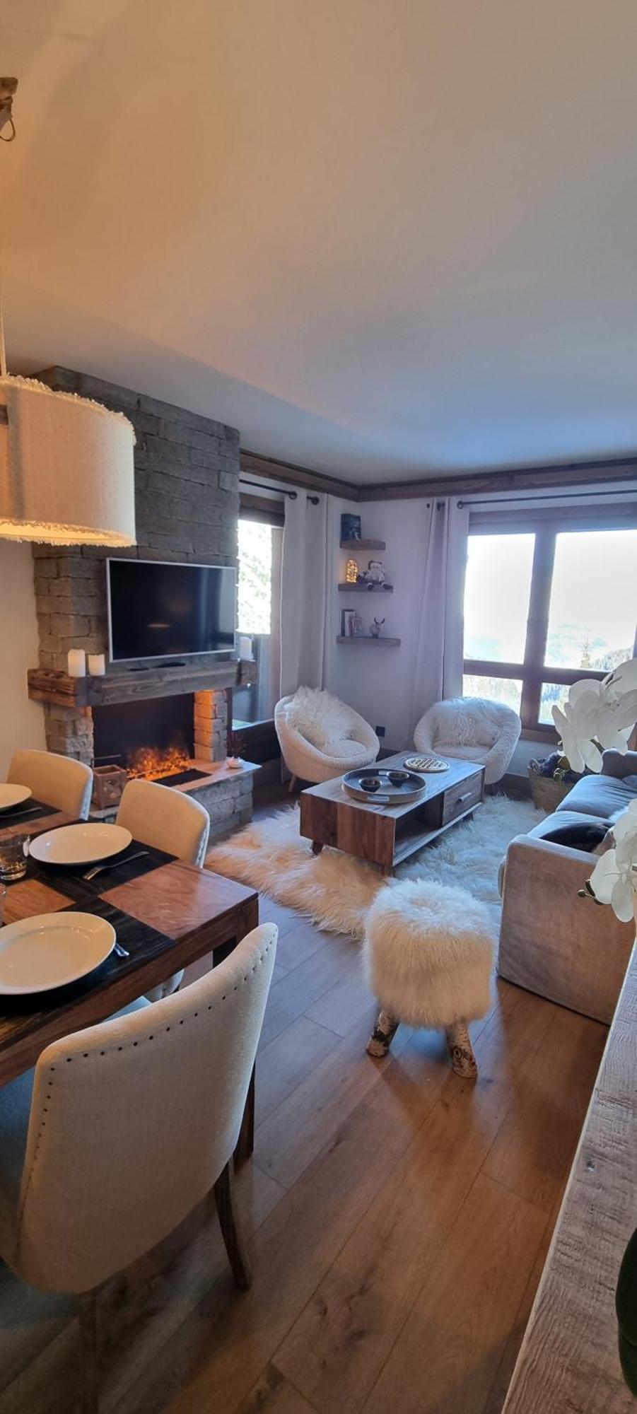 Arcs 1950 Appartement Luxe Type Chalet 5 A 7 Personnes Vue Imprenable Sur Le Montblanc Skis Aux Pieds Les Arcs  Esterno foto