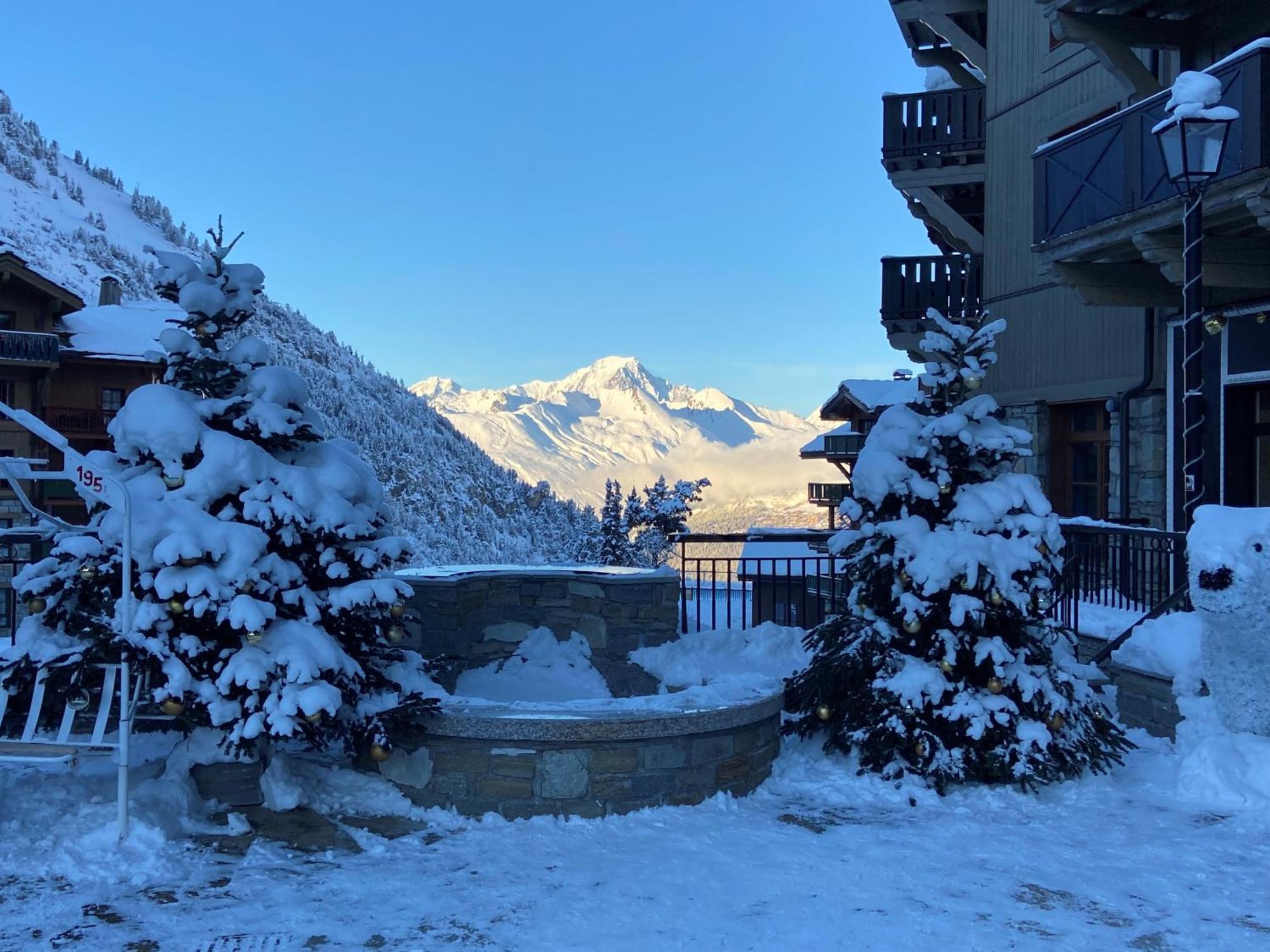 Arcs 1950 Appartement Luxe Type Chalet 5 A 7 Personnes Vue Imprenable Sur Le Montblanc Skis Aux Pieds Les Arcs  Esterno foto